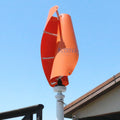 Low RPM Wind Turbine 400w 600w 1000w 12v 24v 48v 96v 120v Vertical Wind Generator for Home Helix Axis