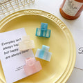 DOWELL Mini Acetate Claw Clip OEM ODM Cellulose Acetate Hair Clip Small Size Hair Claw
