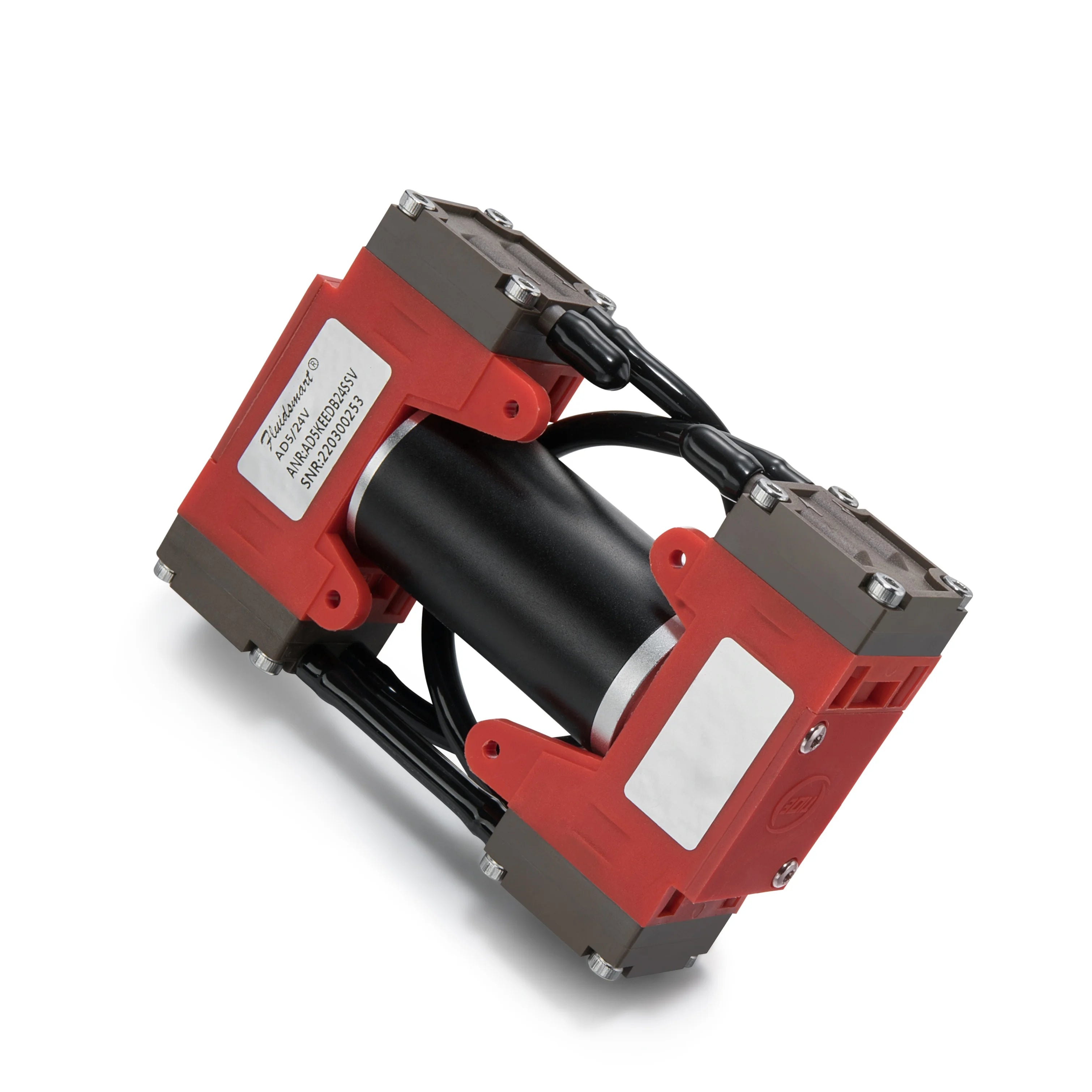 Fluidsmart AD5KEEDB12SSD Micro Diaphragm Pump 12v Screw Vacuum Pump  Four Head EPDM Micro air Pump