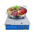 Korean Upper Exhaust Smokeless Roaster Table Propane Gas Bbq Grill