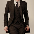 Haute Couture Men's Suit Jacket Vest Trousers Three-piece Business Casual Wedding Banquet Bridegroom Best Man Suit