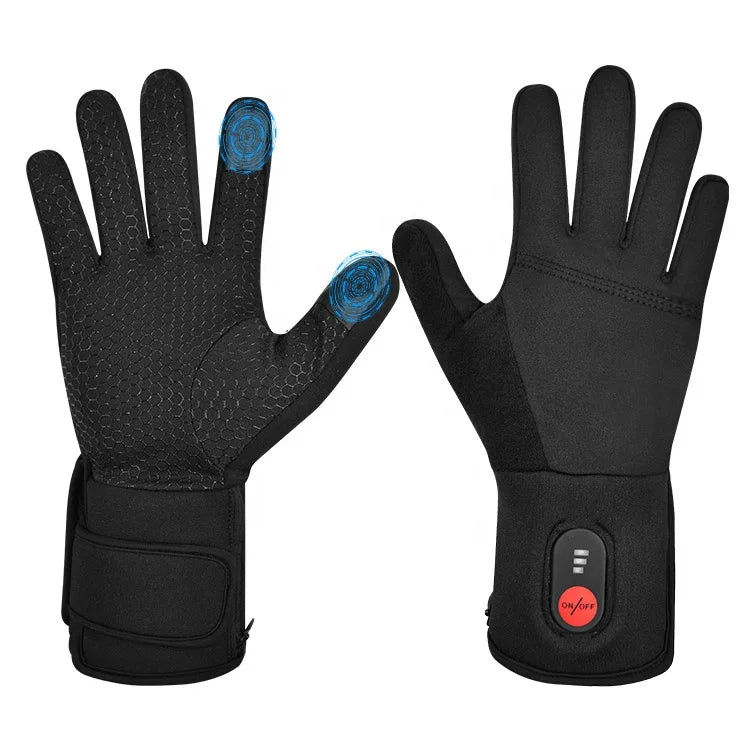 Electric 7.4 V 2200mAh Battery Rechargeable Heat Liners Snow Ski Sports Heated Gloves