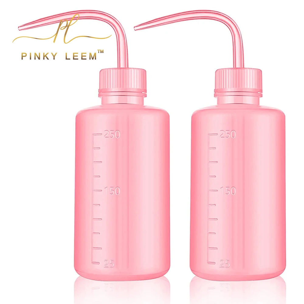 Plastic Squeeze Bottles Watering Dropper Water Bottle Laboratory Washing Tattoo Eyelash Rinse Bottle Eyelash Extension Tools