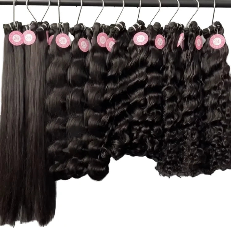 Raw Bundles Human Hair Extensions Body Wave No Shedding 100% Unprocessed Virgin Raw Indian Hair Bundles Sew in Natural Black