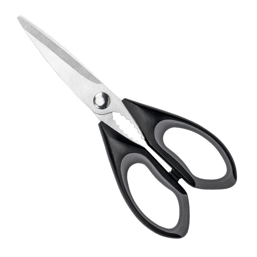 Professional Stainless Steel Kitchen Shears Multipurpose Food Shears with PP&TPR Handle for Restaurants