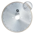 Industrial Grade Diamond Saw Blades for Slate Dekton Hard Materials - 300mm/450mm Wet Cutting With Anti-Corrosion Coating
