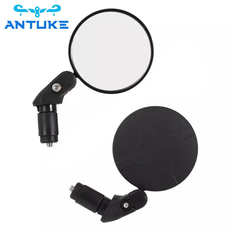 Universal Foldable Convex Rearview Mirror for Mountain Road Bicycle Cruiser and BMX Riding Equipment