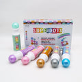 Shiny 6colors Dot Markers Non Toxic Multi Colors Dot Marker Dabber Graffiti Dabber Daubers Dot Painting Markers