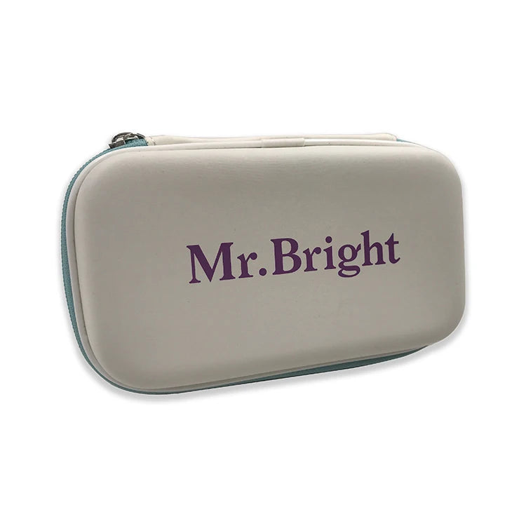 Customized Design Shockproof Pu Surface Material 2/3 Net Pocketzipper Eva Travel Carrying case