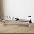 Premium White Aluminium Reformer Pilates Core Bed Metal Foldable Pilates Equipment Reformers Machine for Sale
