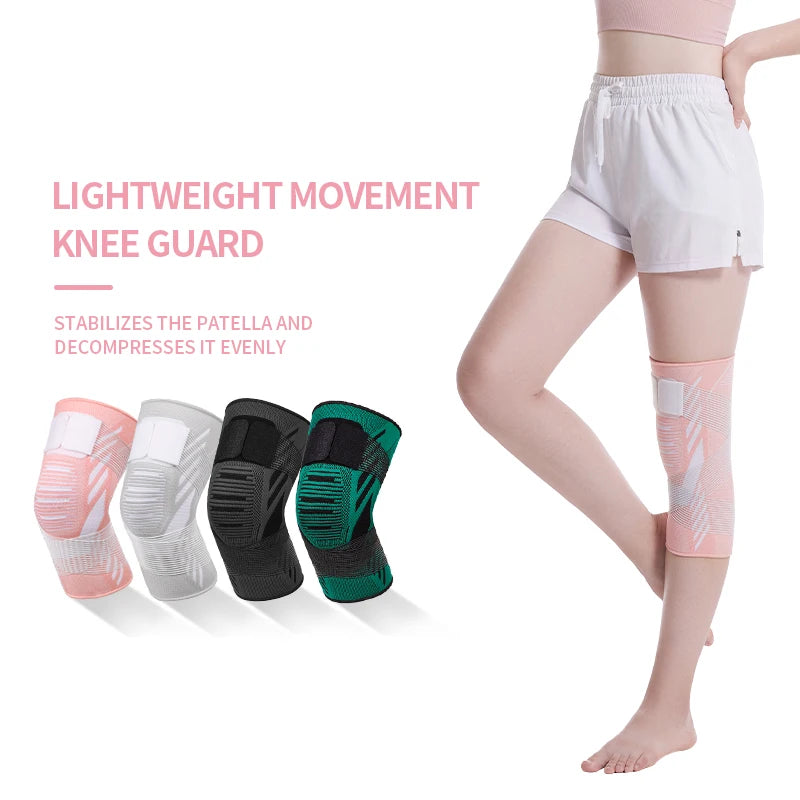 SHIWEI-2185# Custoimzed Logo Brace Compression Support Knee Sleeves