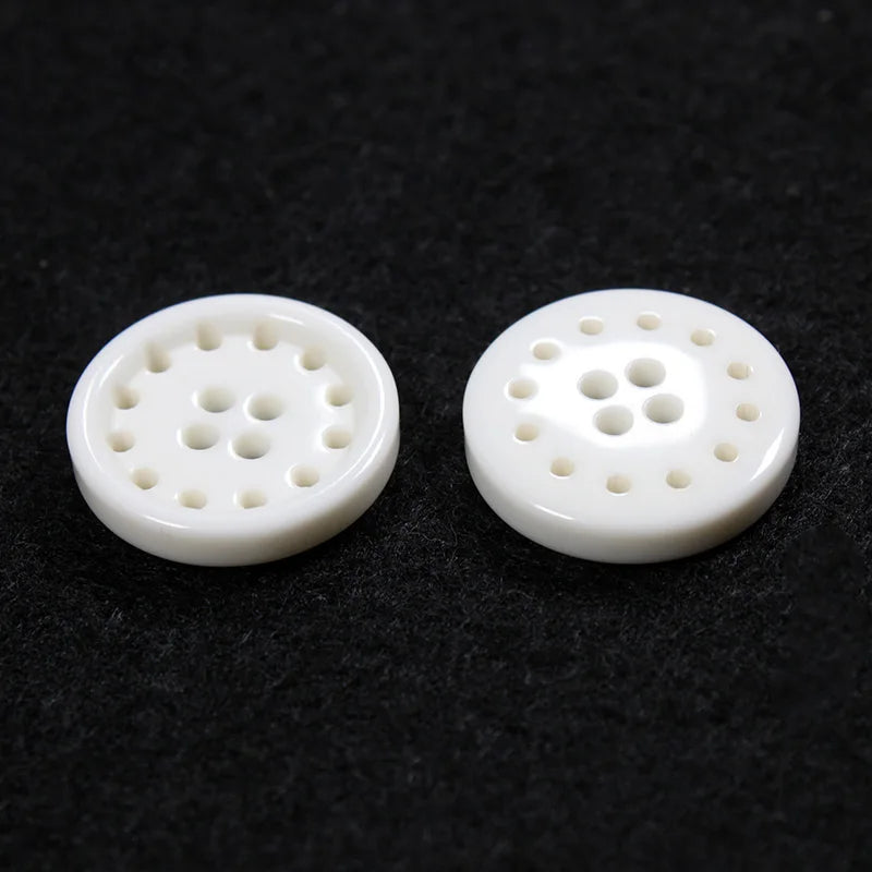 Hot Sale Resin Plastic Buttons 4 Holes 25mm Round Fancy Decorative Button for Craft Sewing Clothing Coat T-shirt Diy Accessory