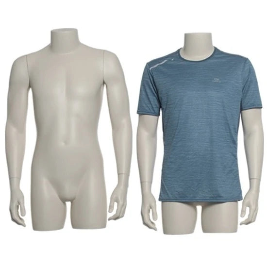 Fiberglass Mannequin with Hips New Design 3/4 Body Stand Male