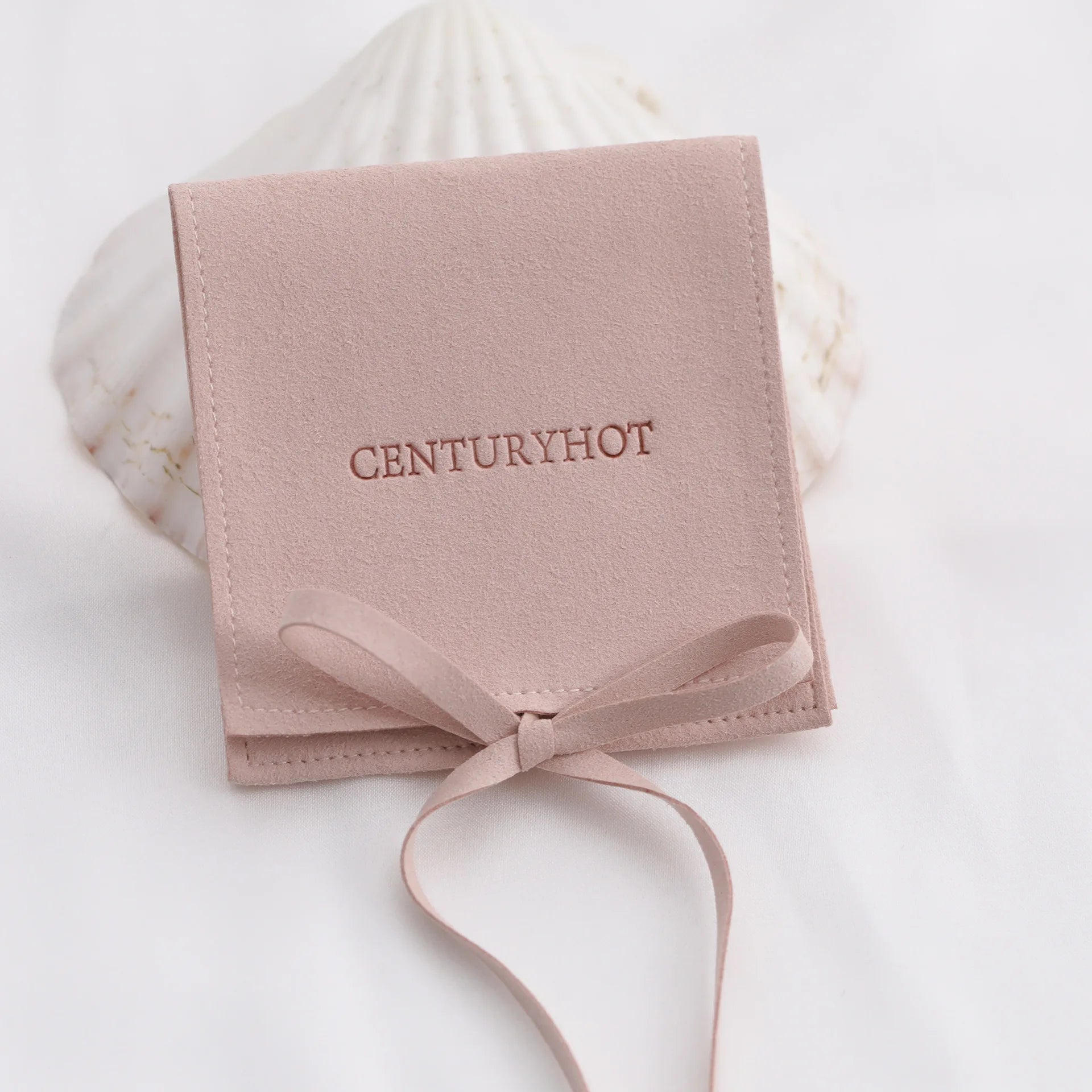 Factory Direct Sales Custom Printed Suede Microfiber Jewelry Pouch with Logo for Card Store Wholesale