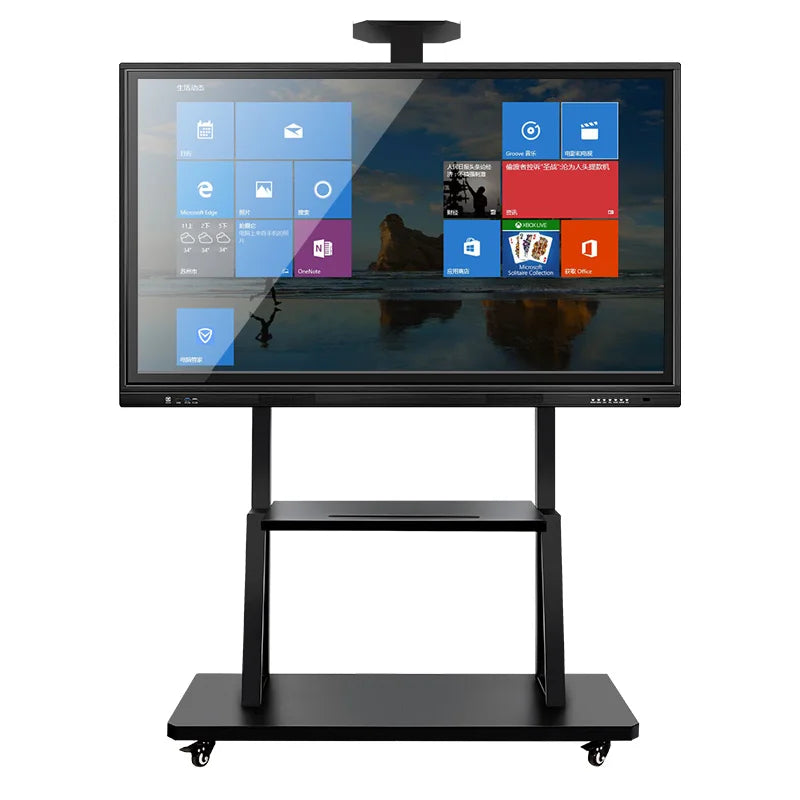 55 Inch Portable Finger Multi Touch Educational Smart Whiteboard with Stylus for Class