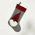 Large 46x27cm Polyester Christmas Stockings Tree Ornaments Holiday Decorations