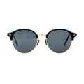 Vintage Classic Designer Sunglasses Custom Logo UV400 Cellulose Acetate Polarized Lenses Gold Coffee Gray Frames