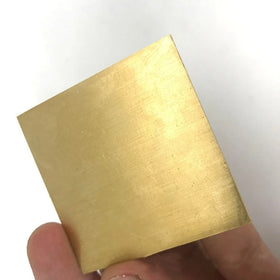 Thin Brass Practice Sheets Metal Craft Material Pack for Jewelry Making Hand Stamping Embossing Etching