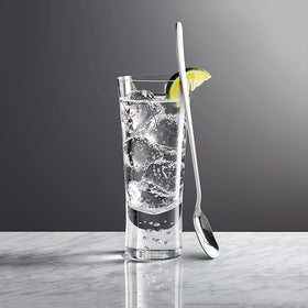 Luxury Ice Tea Stirring SpoonsStainless Steel Long Handle Mixing Spoon for Latte Parfait and Soda