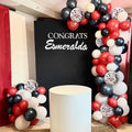 122pcs Black Red Balloon Garland Arch Kits for Wedding Decoration Balloons Birthday Backdrop Photo Prop Valentine Decor