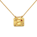 Wholesale 18K Gold Plated Stainless Steel Necklace Cute Star Sign Necklace 12 Star Sign Necklace for Women