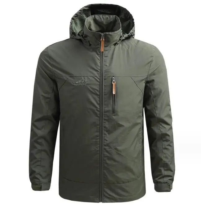 Men's Jackets Outdoor Hiking Wind Breaker Waterproof Jacket Water Proof Custom Sport Casual Jacket for Men