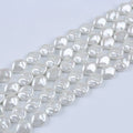 Zhuji Wholesale Natural White Baroque Pearl 18*19mm Shell Beads Bone & Coral for Sale