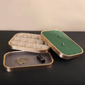 Factory Direct Selling Metal Velvet Ring Earrings Display Tray Jewelry Storage Organizers Tray Jewelry Display Stand