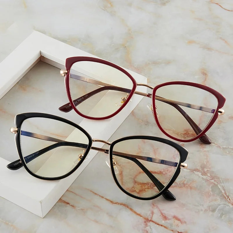 Hot Selling Women Men Fashion Wholesale Glasses Custom Anti Blue Light Blocking Gaming Computer Eyeglasses Frames
