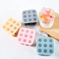2025 New DIY Cola Pepsi Beer Drinks Custom Silicone Ice Cube Tray Summer Portable Mini Ice Mold Silicone