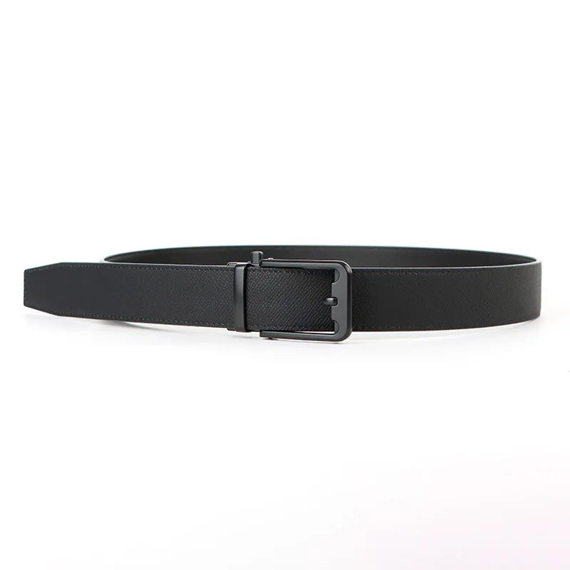 Wholesale Custom Genuine Men Belt Alloy Buckle Belt Fashion Casual Genuine Leather Belt with Jeans