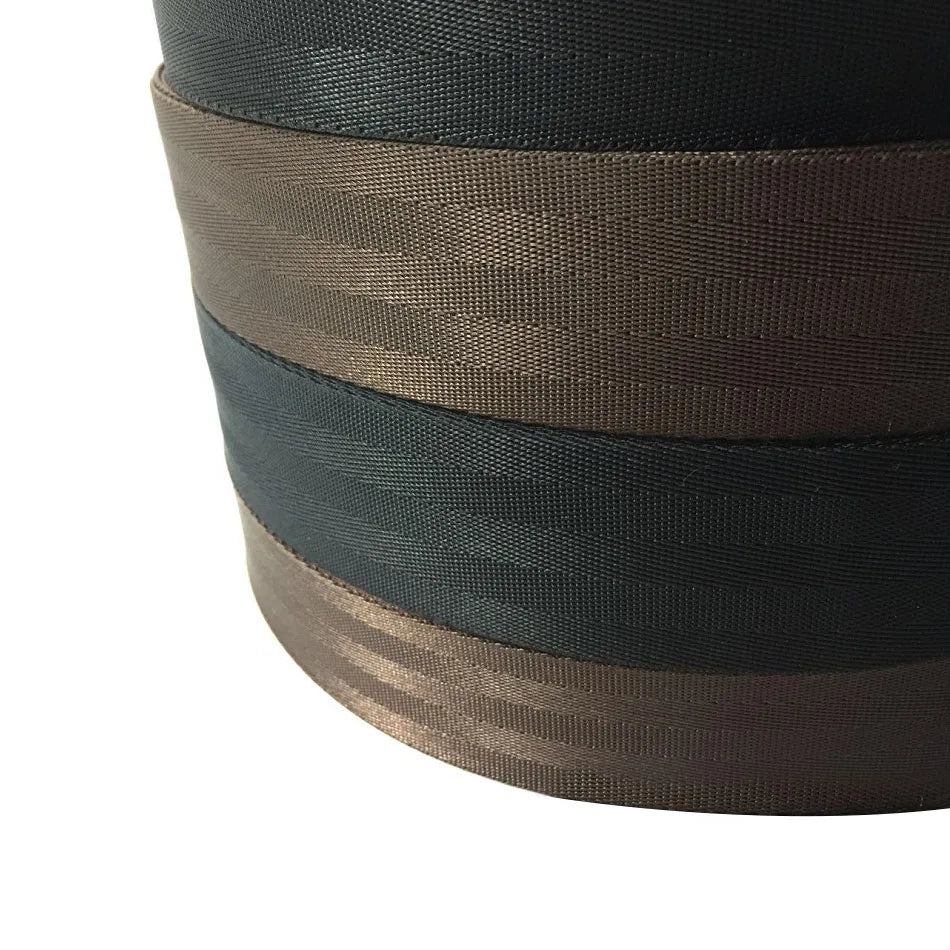 Deepeel RD003 2/2.5/3.2/3.8/5cm Women Bag Strap Sewing Accessories Safety Seat Belt Dog Collar Tape Black Nylon Webbing