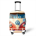 Waterproof Elastic Polyester Suitcase Cover Protective Luggage Cover Protector