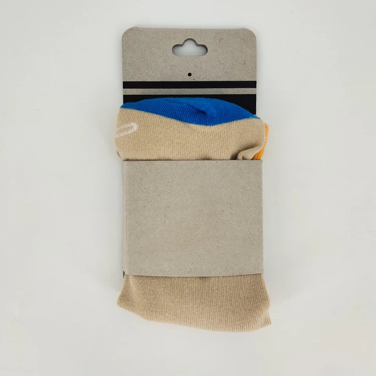 Custom Printed Logo Kraft Paper Cardboard Packaging Wrapping Card Sock Packaging Sleeve