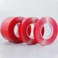 Red Film Clear Acrylic Mounting Tape Car Customizable Reusable Waterproof Double-sided Acrylic Foam Tape