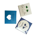 Hearted Blue Cute case Kit for Contact Lenses Design with My logo Multi Color Bulk