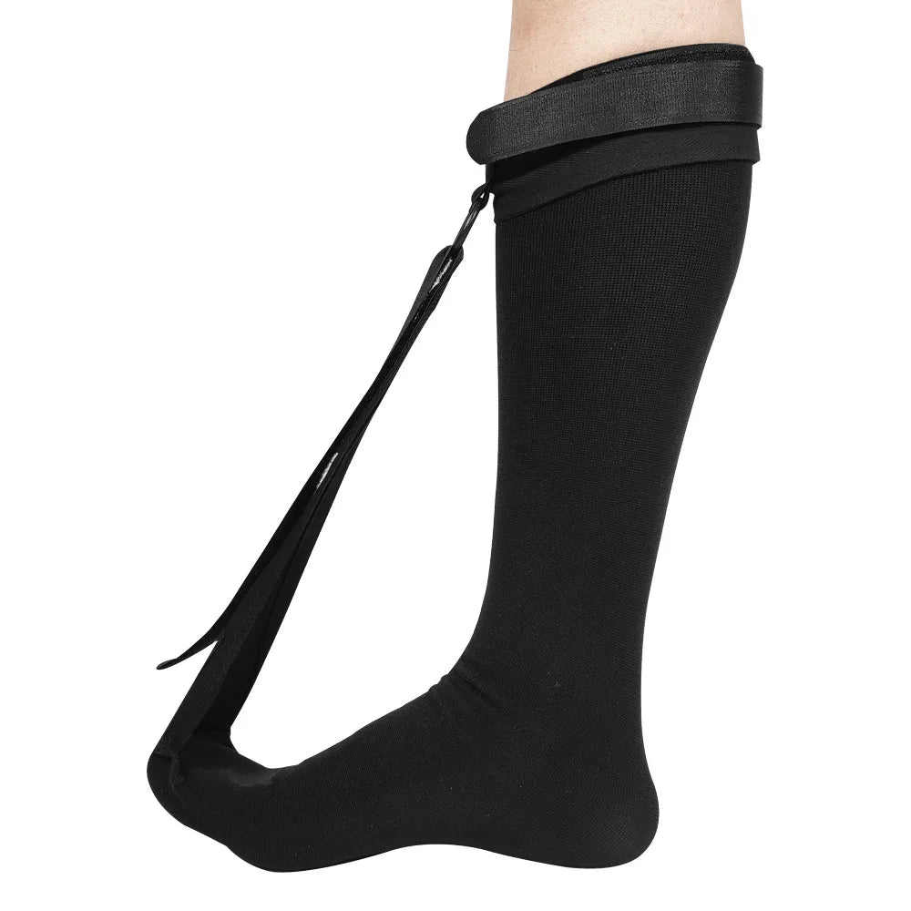 Professional Plantar Fasciitis Socks Knee High Compression Foot Drop Orthopedic Night Splint Socks