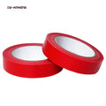 2- Heavy Duty Red Color Exhibition Warning Wedding Carpet Edge Binding Fixing Repairing Duck Cloth Duct Rubber Adhesive Tape