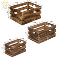 Wooden Storage Basket Supermarket Fresh Vegetables Wooden Basket Fruit Solid Wood Storage and Finishing Box Rectangular