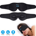Custom Sleep Headphones with Elastic Strap 5.3 Ultra-Thin Stereo Earplugs Memory Foam Eye Mask Washable Music Smart Speaker