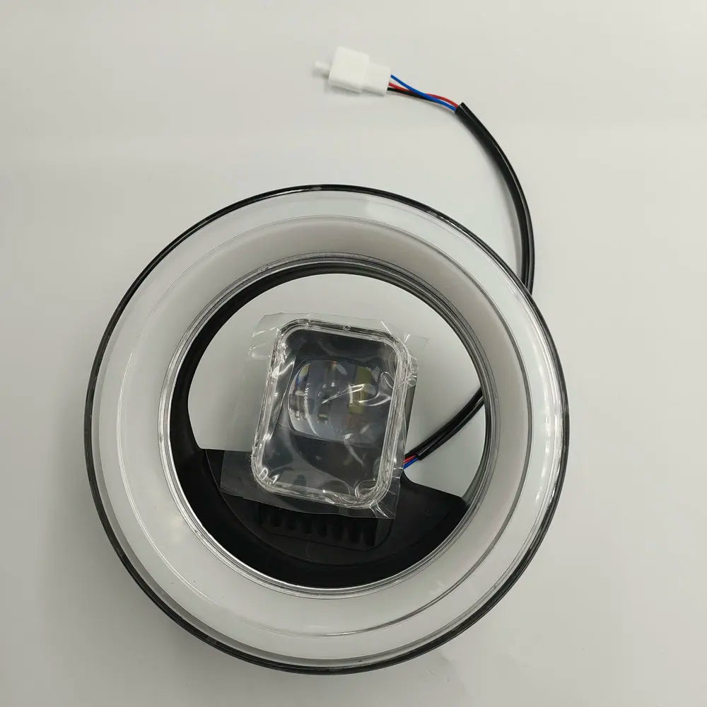 ELECTRIC Motorbike Light 12V SCOOTER Fitting TRICYCLE Parts PEDAL MOTORCYCLE FRONT LAMP HEADLIGHT 48-60V72v DIY ACCESSARY