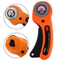 45mm Rotary Cutter Set High-carbon Steel Blades Sewing Accessory for Fabric Circular Quilting and Patchwork Cutting