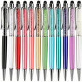 Personalized 2-in-1 Crystal for Stylus and Ballpoint Pens with Custom Logo for Everyday Use