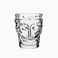 Black Myth Wukong Model Embossed Asian Zen Style Glass Water Cup Transparent Frosted for Tea Coffee and Whiskey Beer