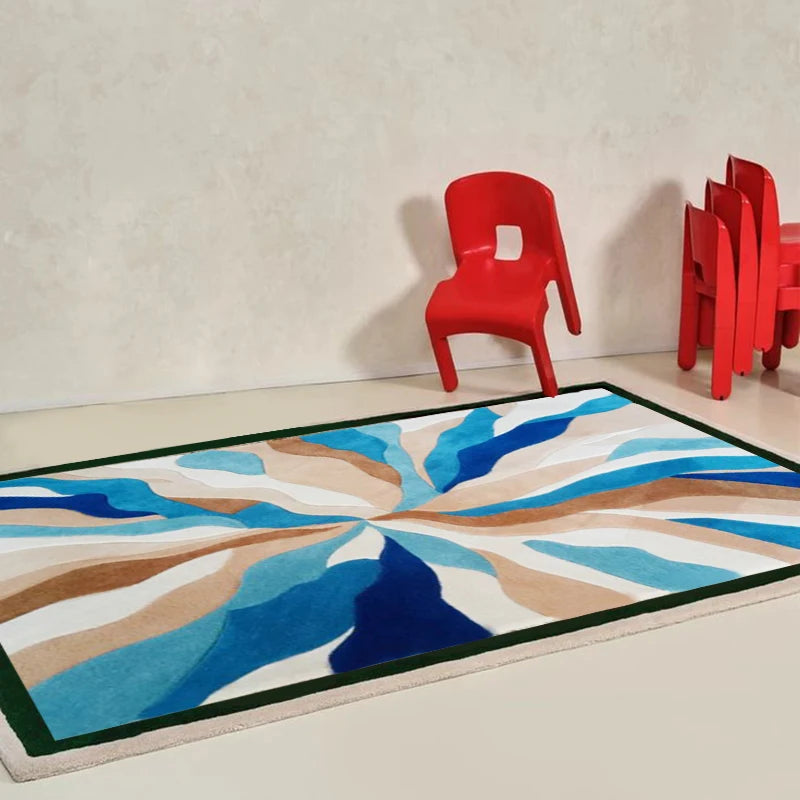 Free Design Modern Oem Soft Nonslip Washable Printed 3D Custom Floor Carpets Living Room Area Rug Carpets and Furniture