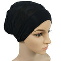 HZO-18065 Bamboo Neck Gaiter Scarf Tube Cap Sports Headband Hijab Under Cap MegaBDM