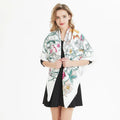 2022 Hot Selling Custom Woven Big Square Leaf Pattern Women's Polyester Shawl 130*130 Windproof & Breathable