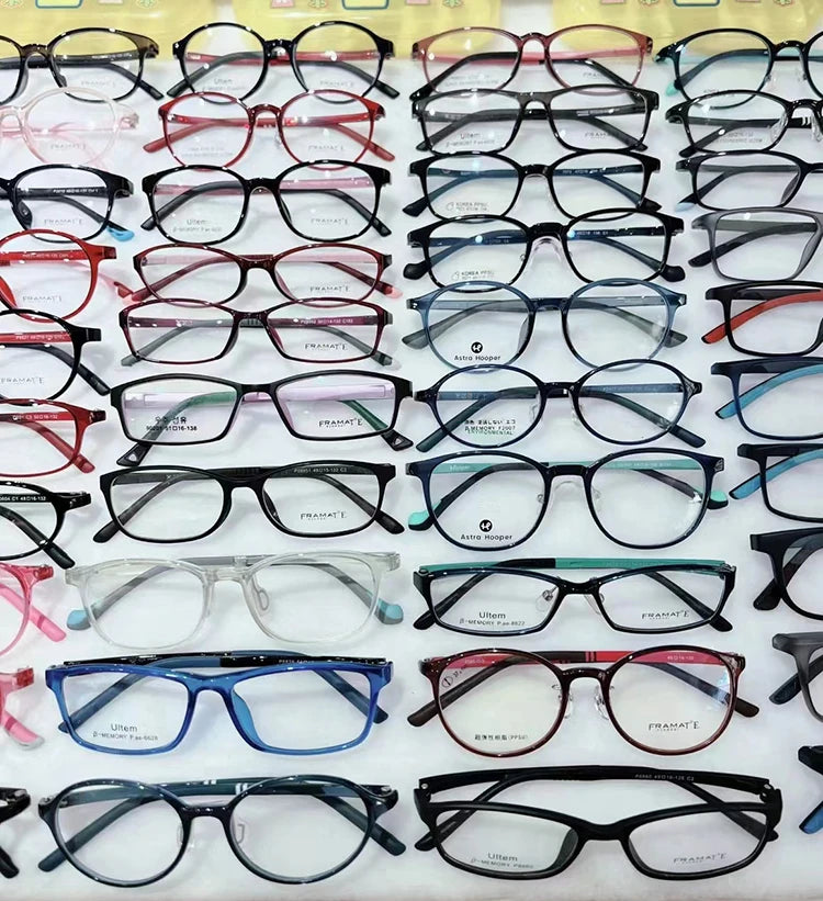 Wholesale Fashion Plastic Prescriptions Student Cheap Glasses Kids EyewearSpectacle Teenager Tr90 Optical Frames
