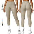 Custom Ladies High Waist Tights Pants Scrunch Butt Women Soft Stretchy Quick Dry Butt Lift Gym Wear Workout Yoga Pants Leggings