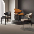 Modern Minimalist Retro Casual Commercial Theme Restaurant Dining Chair Nordic Cafe Walnut Black Butterfly Chair Home Furniture